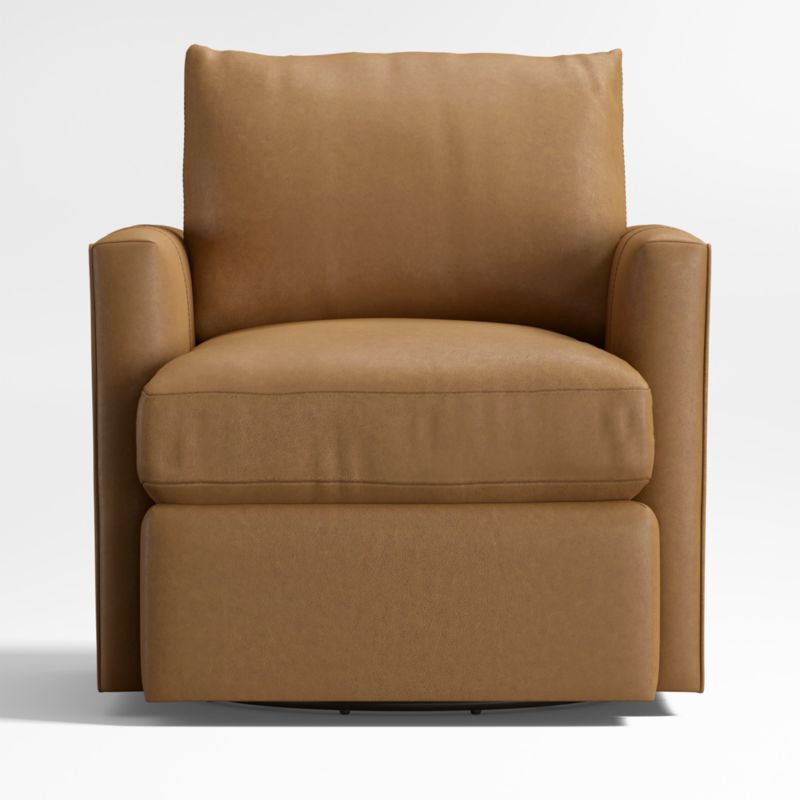 Lounge Classic Leather Swivel Chair - image 3 of 7