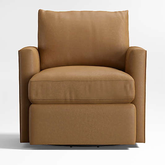 Lounge Classic 32" Leather Swivel Chair