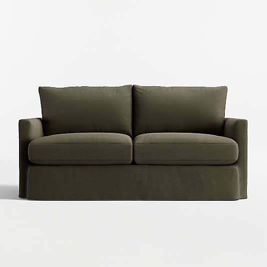 Lounge Classic 73" Slipcovered Apartment Sofa