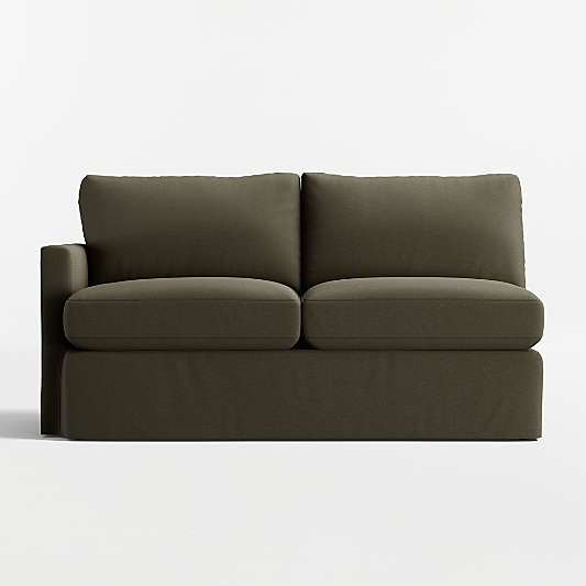 Lounge Classic Left-Arm Sofa Slipcovered Sectional Piece