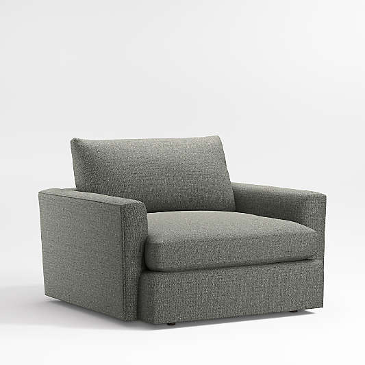 Chair and a Half Accent Chairs Oversized Accent Chairs Crate & Barrel