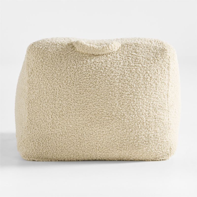 Ivory Sherpa Kids Lounge Chair - image 4 of 7