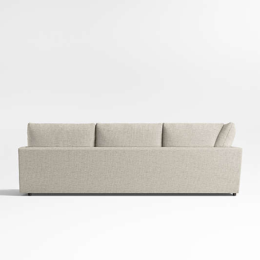 Lounge Classic 2-Piece Sectional Sofa with Bumper