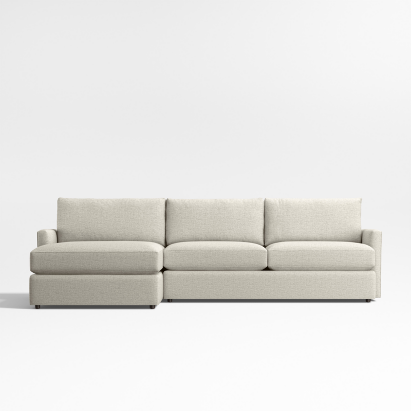 Lounge Classic 2-Piece Sectional Sofa with Chaise Lounge - image 0 of 14