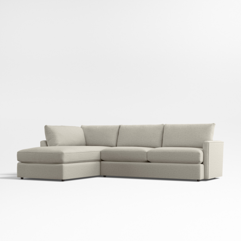 Lounge Classic 2-Piece L-Shaped Sectional Sofa with Corner Bumper - image 11 of 14