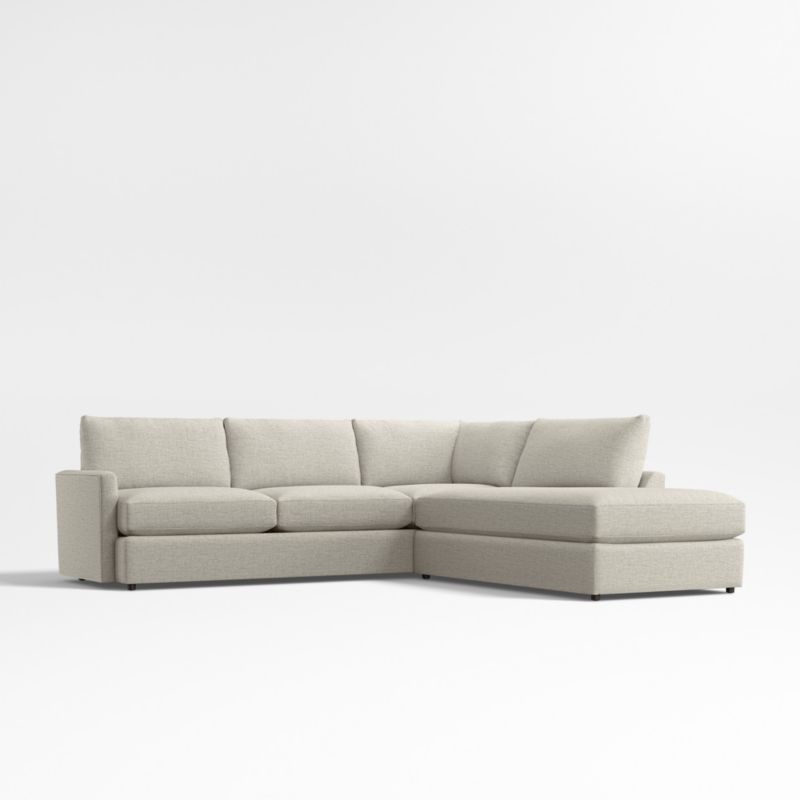 Lounge Classic 2-Piece Sectional Sofa with Bumper - image 0 of 7