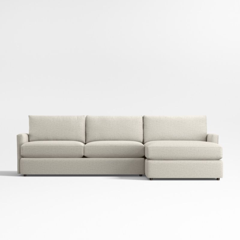 Lounge Classic 2-Piece Sectional Sofa with Chaise - image 0 of 7