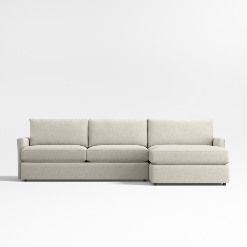 Lounge Classic 2-Piece Sectional Sofa with Chaise Lounge - image 0 of 14