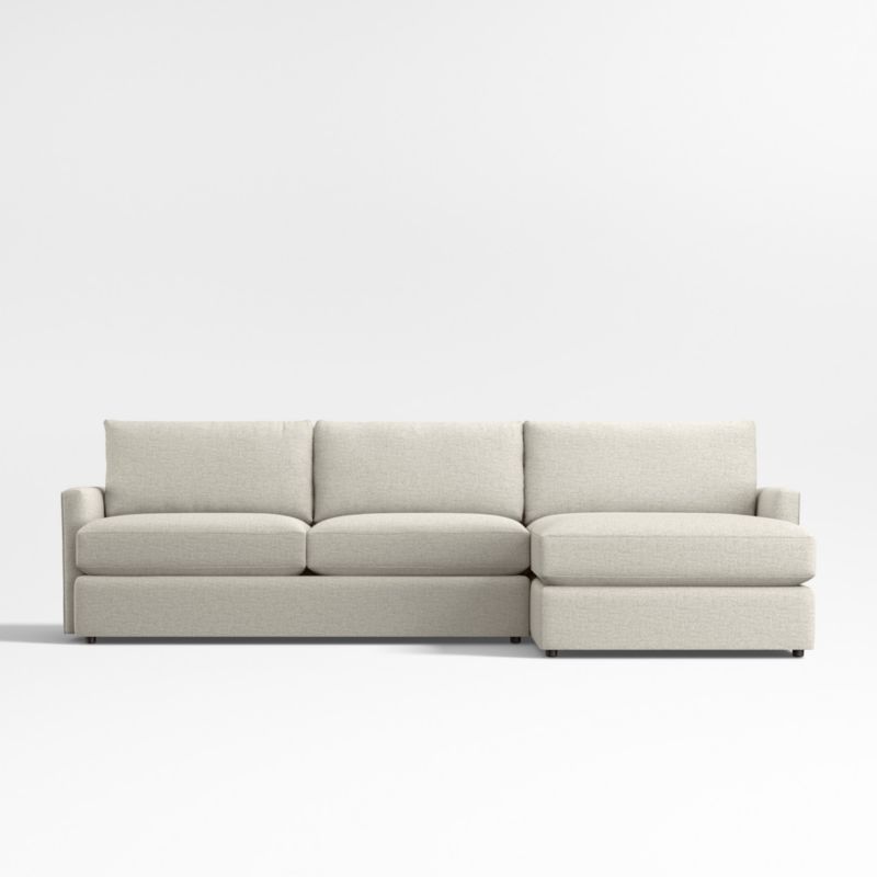 Lounge Classic 2-Piece Sectional Sofa with Storage Chaise - image 0 of 8