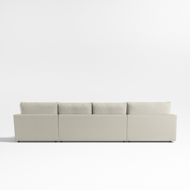 Lounge Classic 3-Piece U-Shaped Sectional Sofa with Right-Arm Corner Bumper - image 14 of 13