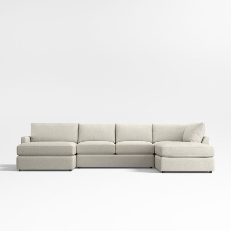 Lounge Classic 3-Piece U-Shaped Sectional Sofa - image 0 of 7