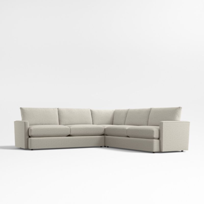 Lounge Classic 3-Piece L-Shaped Sectional Sofa - image 0 of 7