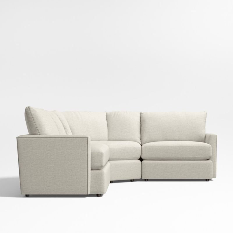 Lounge Classic 3-Piece Wedge Sectional Sofa - image 6 of 7