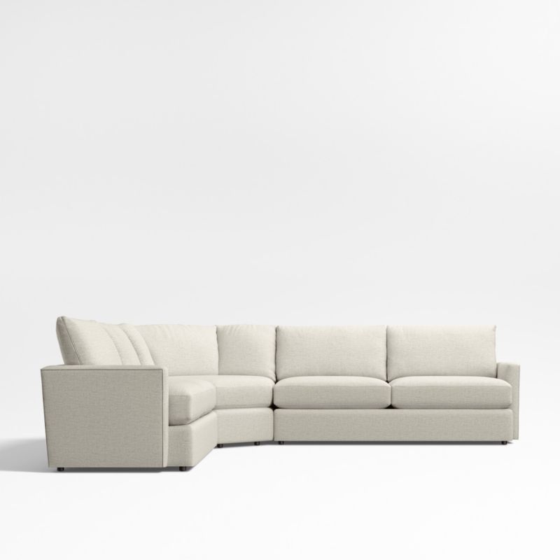 Lounge Classic 3-Piece Wedge Sectional Sofa - image 6 of 7