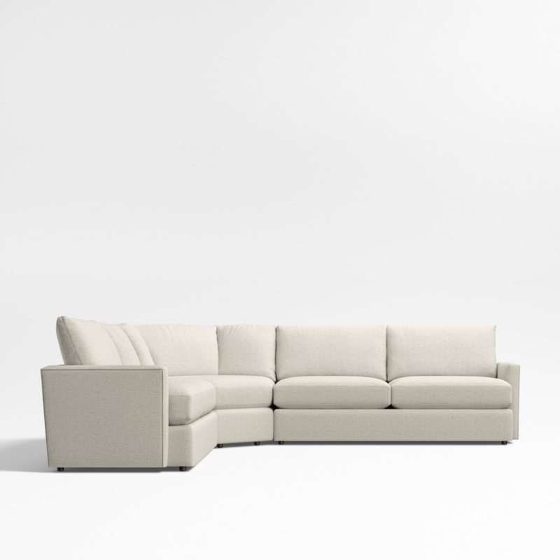 Lounge Classic 3-Piece L-Shaped Wedge Sectional Sofa - image 13 of 17
