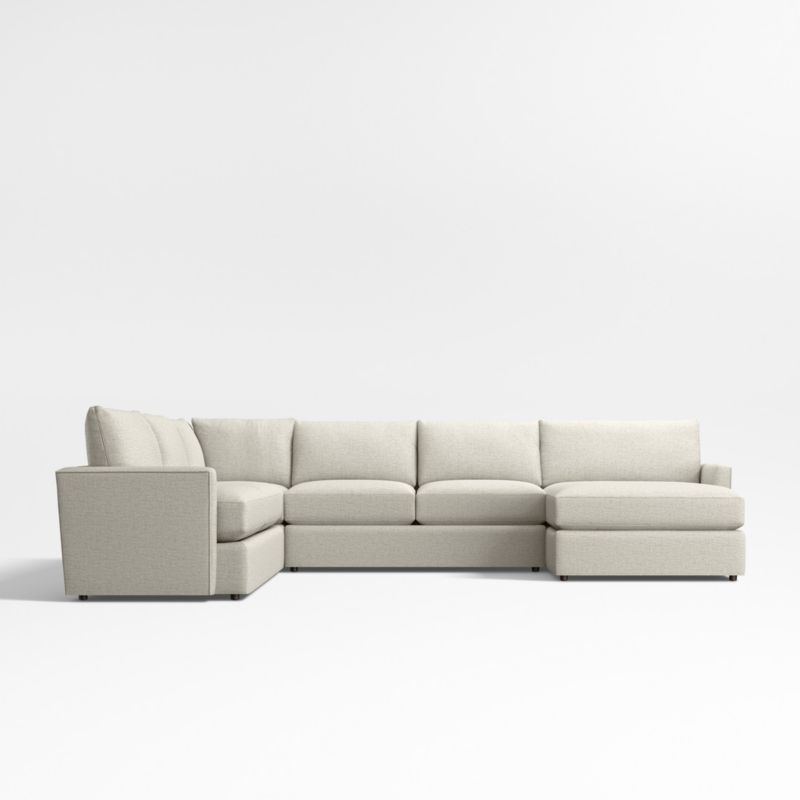 Lounge Classic 4-Piece L-Shaped Sectional Sofa with Chaise - image 5 of 7