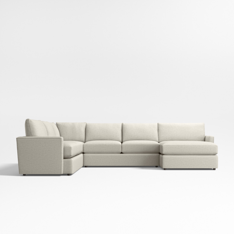 Lounge Classic 4-Piece L-Shaped Sectional Sofa with Chaise Lounge - image 12 of 17