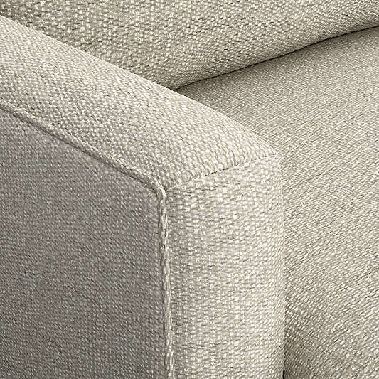 Lounge Classic 3-Piece L-Shaped Sectional Sofa with Bumper