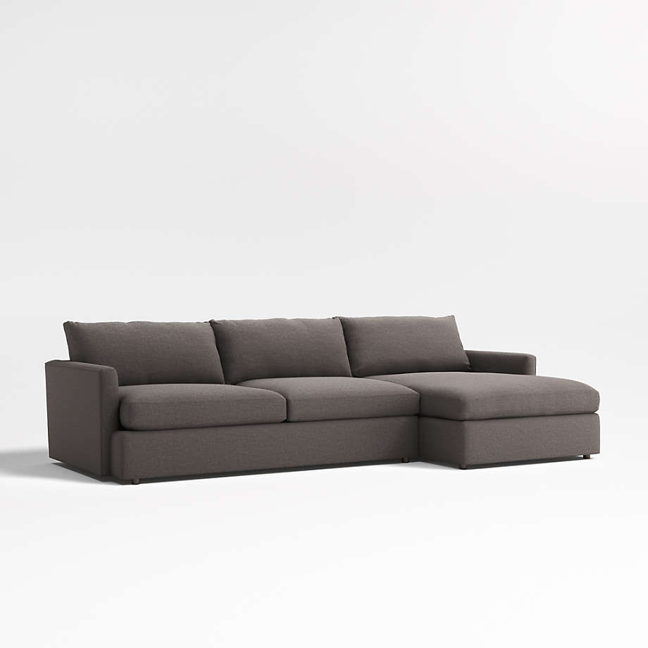 Crate and barrel online lounge ii double chaise