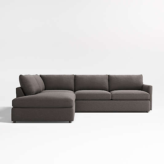 Lounge Deep 2-Piece Left-Arm Bumper Sectional Sofa