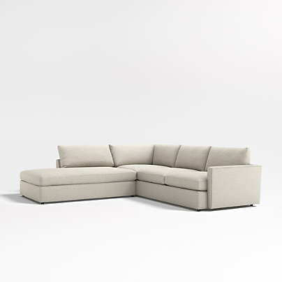 Lounge Deep 2-Piece Left-Arm Bumper Sectional Sofa