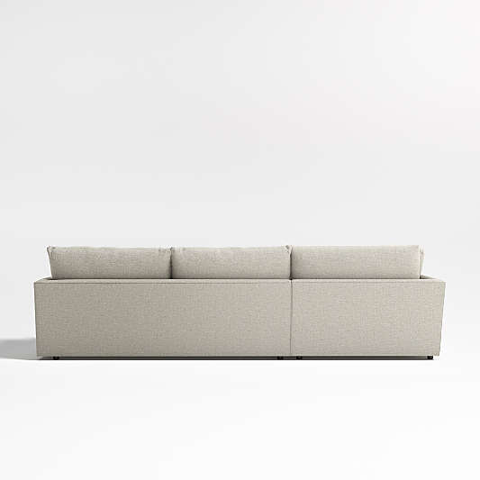 Lounge Deep 2-Piece Left-Arm Bumper Sectional Sofa