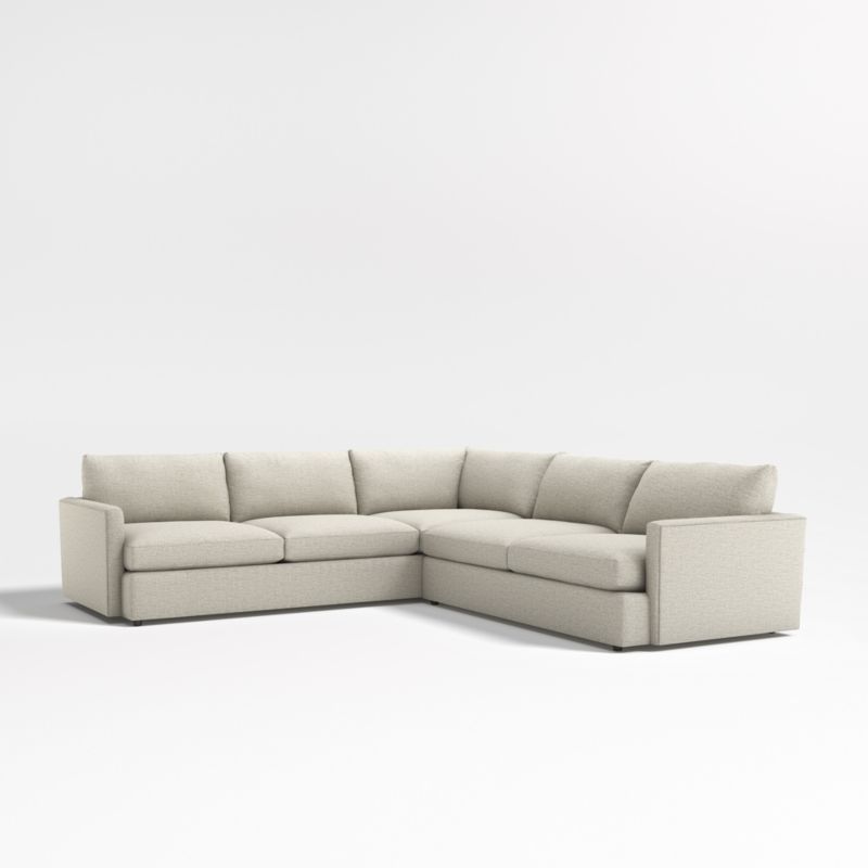 Lounge Deep 2-Piece L-Shaped Sectional Sofa
