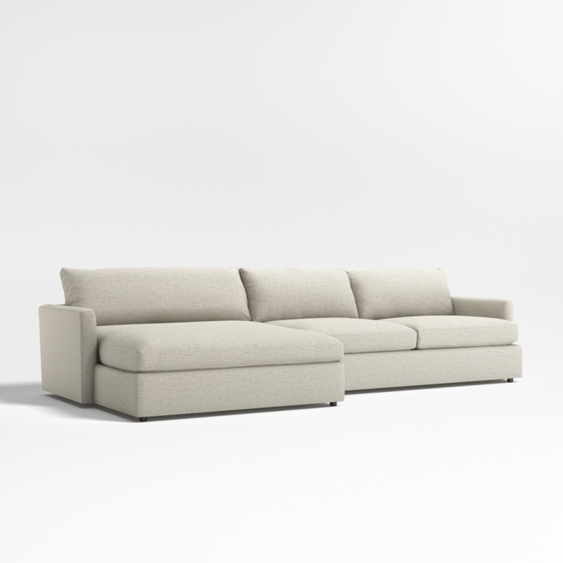 Lounge Deep 2-Piece Sectional Sofa with Extra Wide Chaise Lounge - image 12 of 14