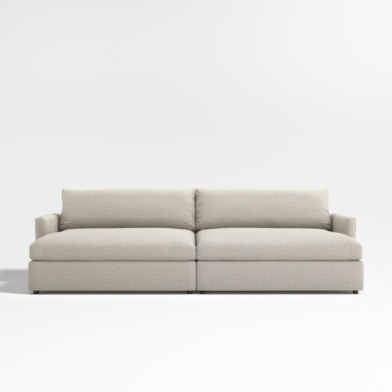 Lounge Deep 2-Piece Sectional Sofa with Double Extra Wide Chaise Lounge - image 11 of 12
