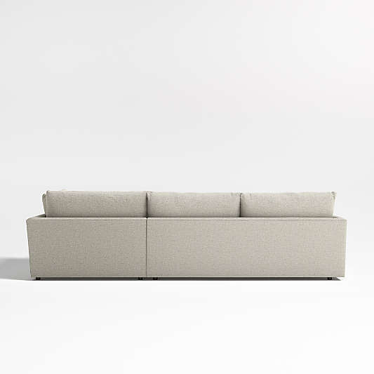 Lounge Deep 2-Piece Right-Arm Bumper Sectional Sofa