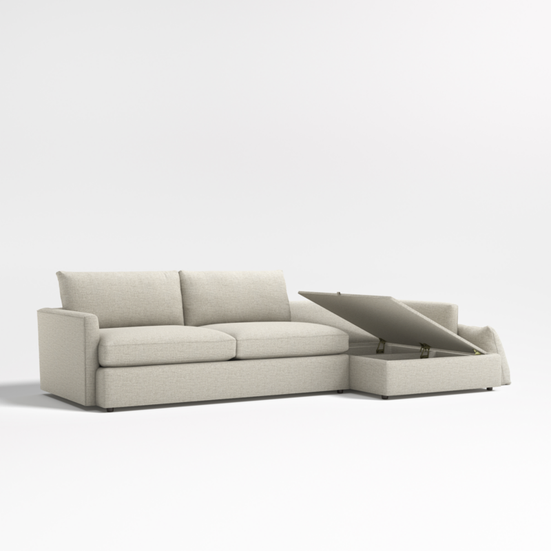Lounge Deep 2-Piece Sectional Sofa with Storage Chaise Lounge - image 12 of 14