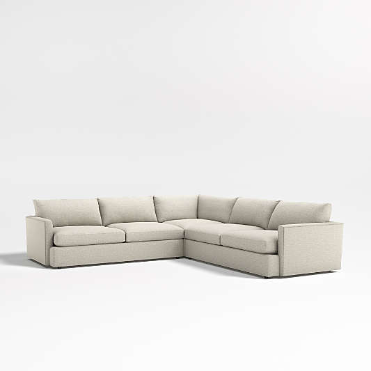 Lounge Deep 3-Piece Sectional Sofa