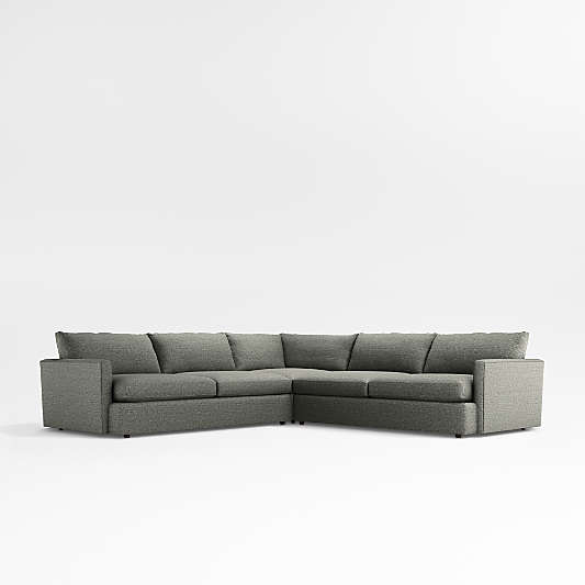 Lounge Deep 3-Piece Sectional Sofa