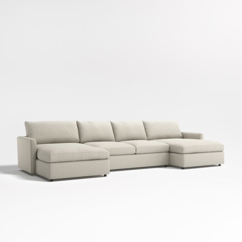 Lounge Deep 3-Piece Double Chaise Sectional - image 0 of 7