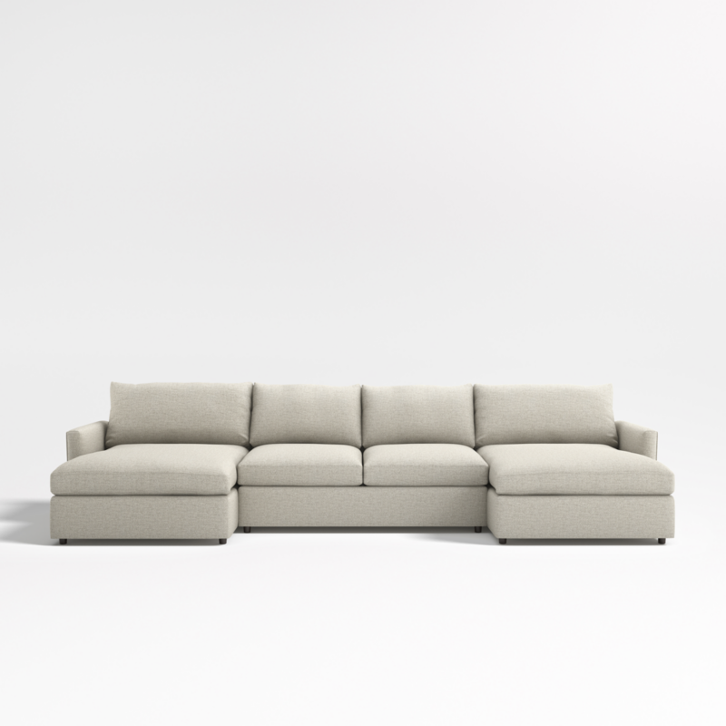 Lounge Deep 3-Piece U-Shaped Sectional Sofa with Double Chaise Lounge - image 0 of 14