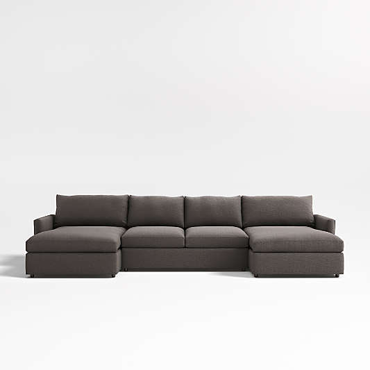 Lounge Deep 3-Piece Sectional Sofa