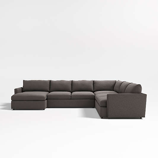 Lounge Deep 4-Piece Sectional Sofa