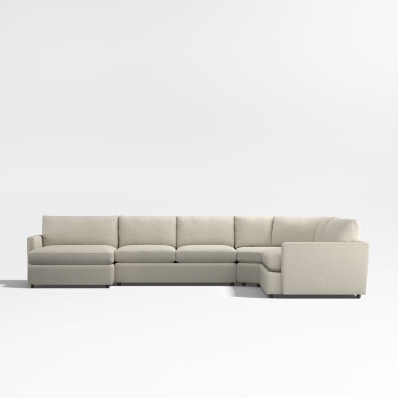 Lounge Deep 4-Piece Wedge Sectional with Chaise Lounge - image 1 of 5