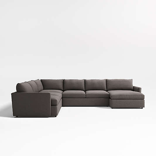 Lounge Deep 4-Piece Sectional Sofa