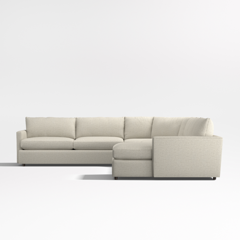 Lounge Deep 4-Piece L-Shaped Wedge Sectional Sofa with Chaise Lounge - image 13 of 18