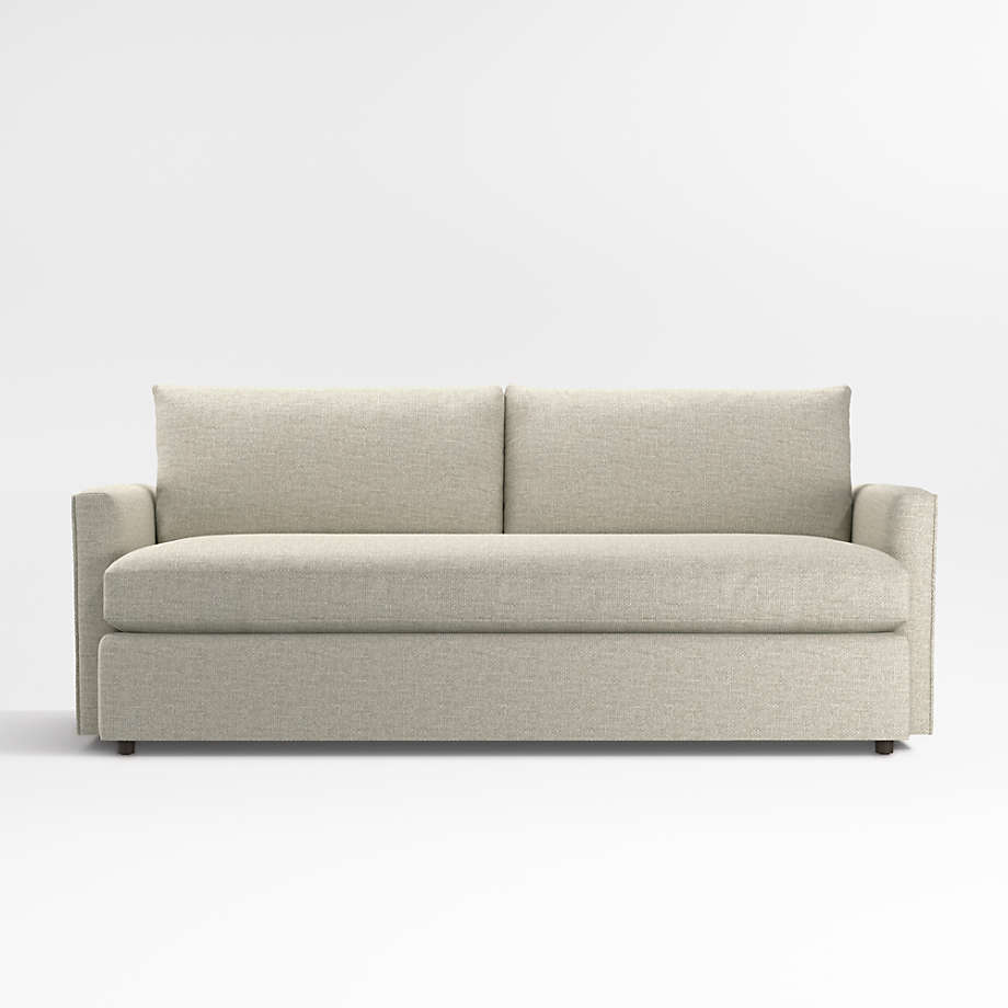 Lounge Deep Bench Sofa 83" + Reviews Crate & Barrel