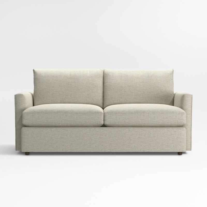 Lounge Deep Apartment Sofa Crate Barrel   LoungeDAptSofaTCSOSSS23 3D