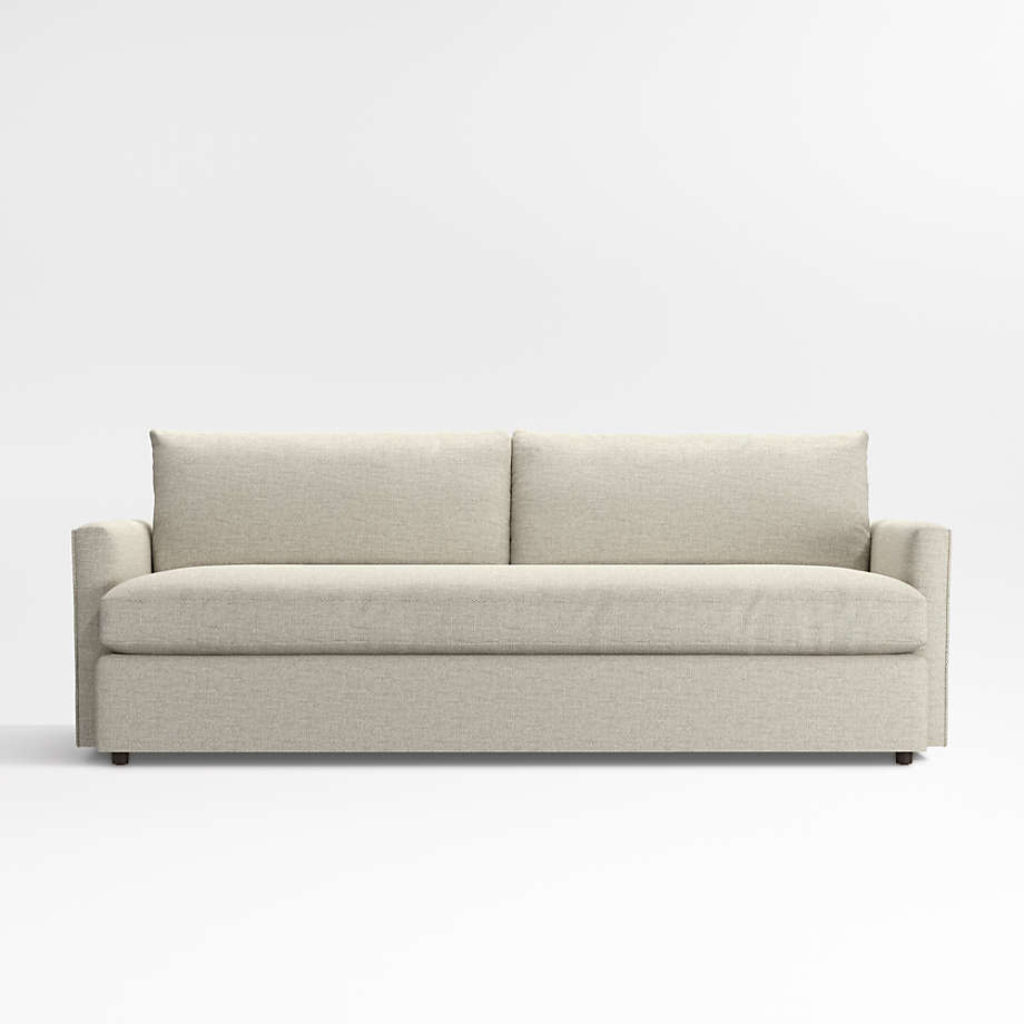 Lounge Deep Track Arm Bench Sofa + Reviews Crate & Barrel