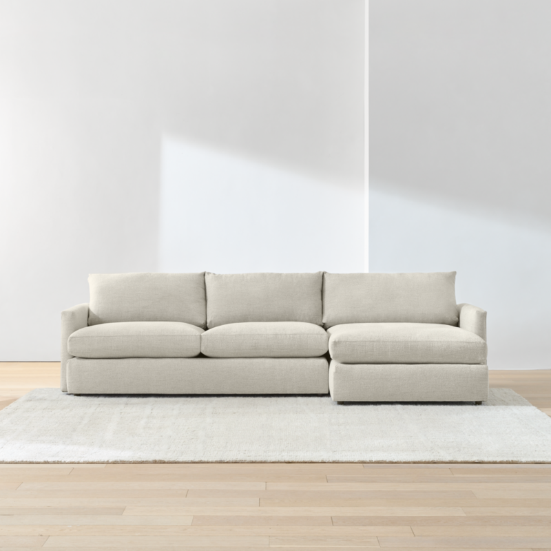 Lounge Deep 2-Piece Sectional Sofa with Chaise Lounge - image 5 of 15