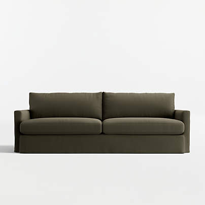 Lounge Deep 105" Slipcovered Grande Sofa