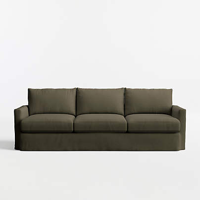 Lounge Deep 105" Slipcovered Grande Sofa