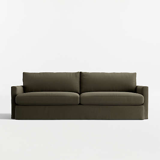 Lounge Deep 105" Slipcovered Grande Sofa