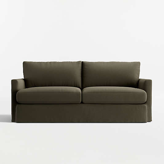 Lounge Deep 83" Slipcovered Sofa