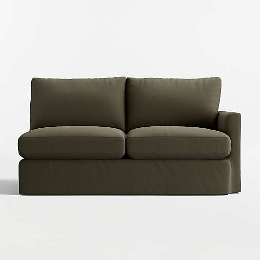 Lounge Deep Right-Arm Sofa Slipcovered Sectional Piece