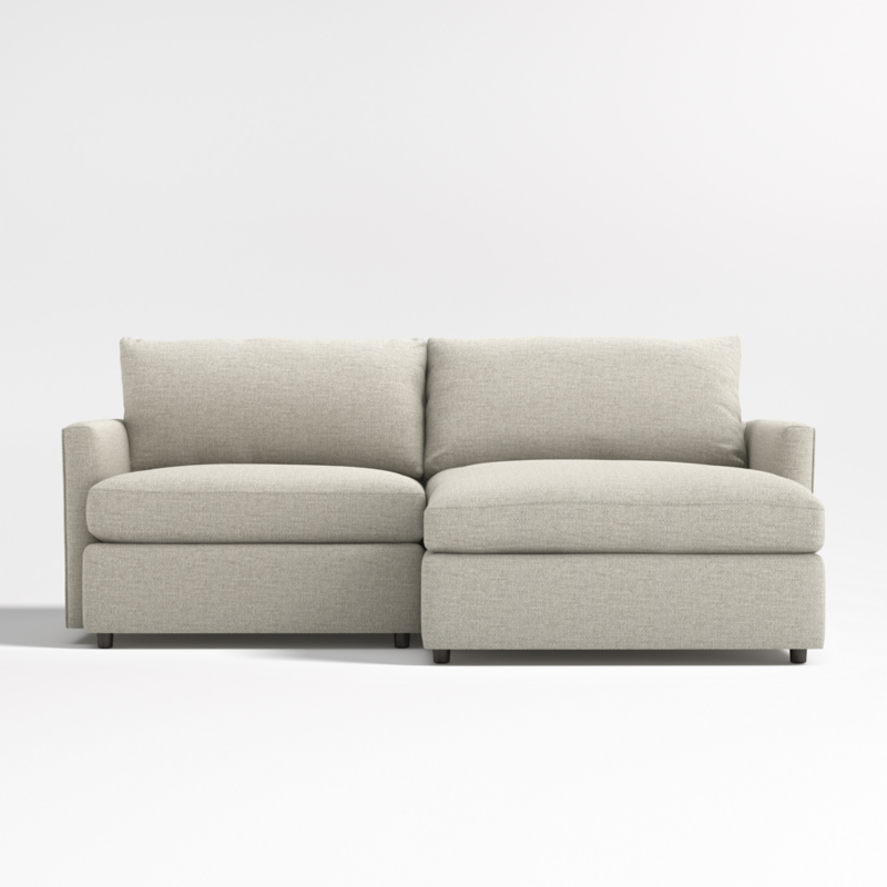 Lounge Deep 2-Piece Small Space Sectional Sofa with Chaise Lounge - image 0 of 14